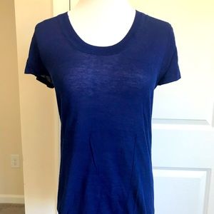 NWOT Calvin Klein blue knit sweater size S